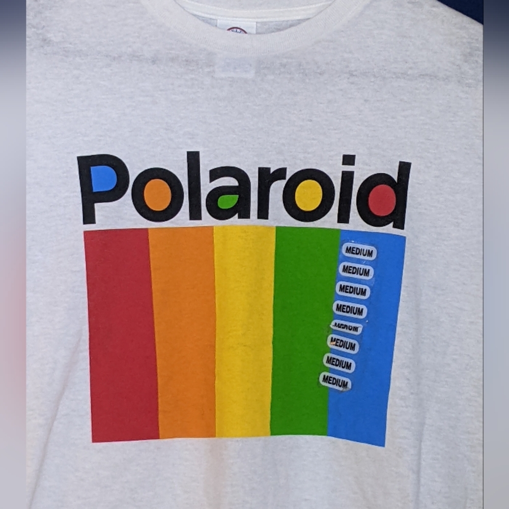 Polaroid t-shirt size med